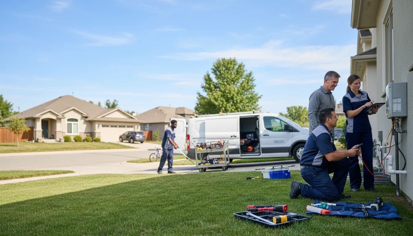 Tankless water heater service in Madison Lake, MN
